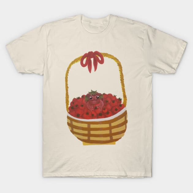 Tomato Frog T-Shirt by Art by Bronwyn